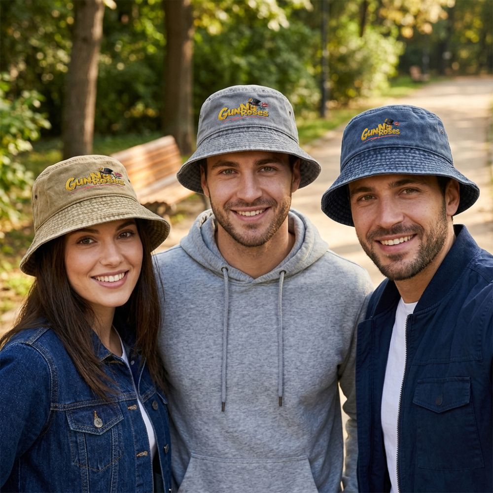 Outdoor Adventure Festival - 1 Stück Vintage Washed Bucket Hat