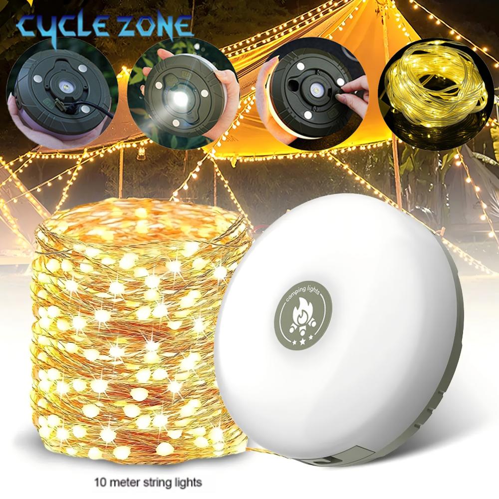 Outdoor Adventure Hunt - LED-Campinglampe mit Rollenstreifen, Licht, Atmosphärenbeleuchtung, 10