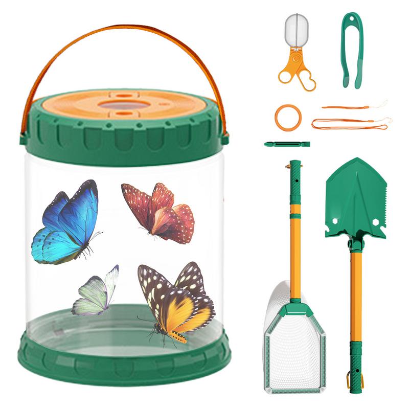Outdoor Adventure Toys For Kids - Einziehbarer Critter Catcher für Kinder, Schmetterlingsfänger,