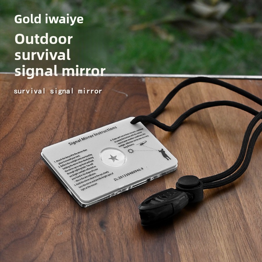 Signal Mirror Rescue - 1PCS Outdoor Kajak Überleben Signal Spiegel,