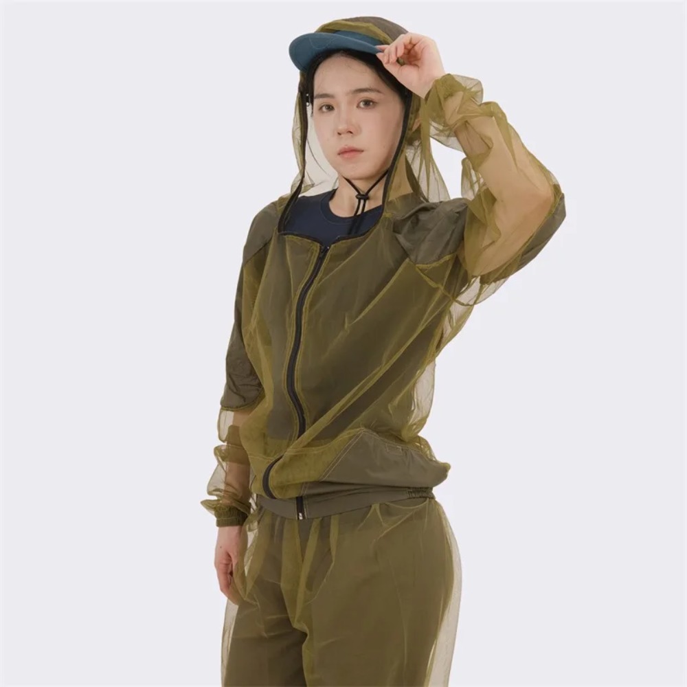 Outdoor Adventures Clothing - Outdoor-Camping Atmungsaktive Netzkleidung gegen Mücken Wandern
