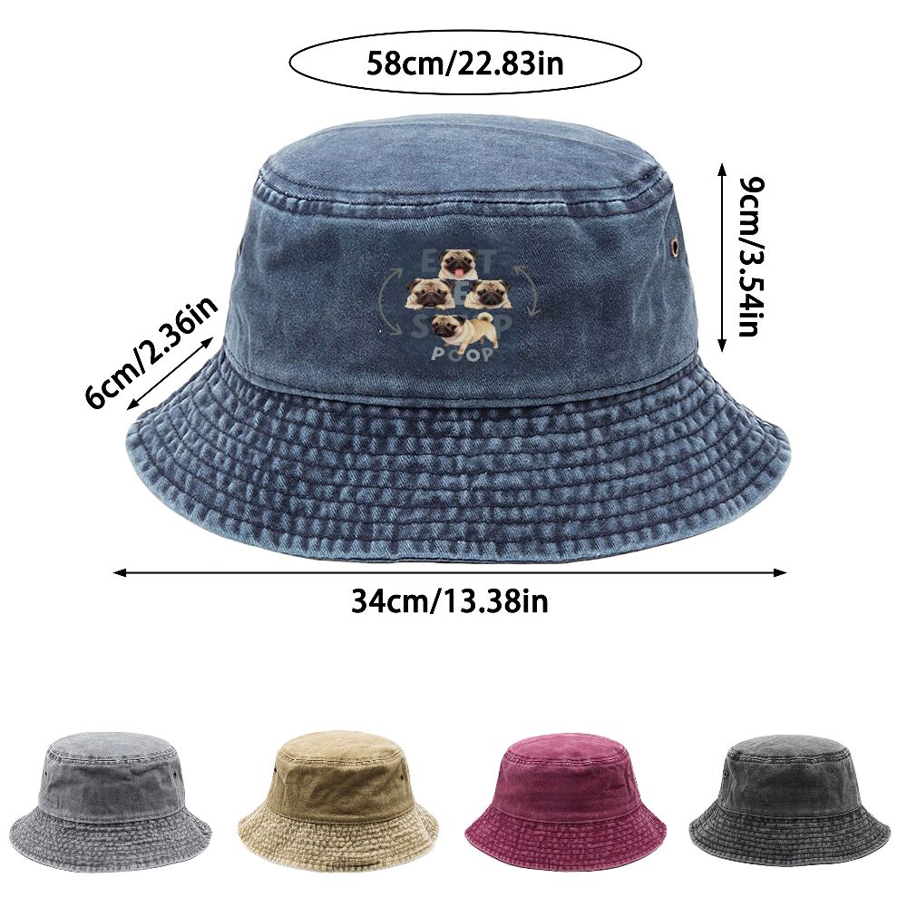 1 Stück Vintage Washed Bucket  – Outdoor Adventure Festival Bewertung und Preis