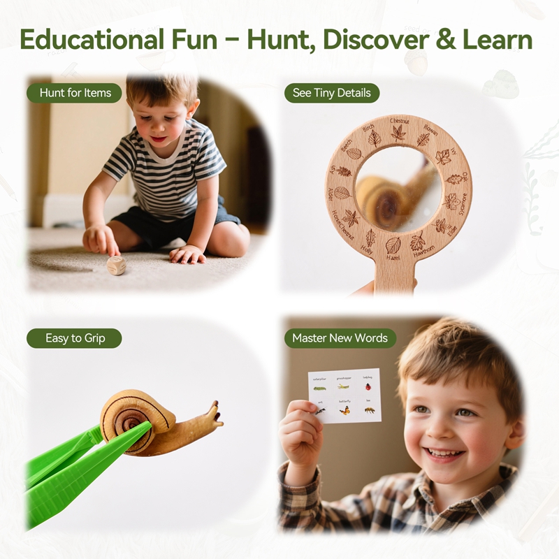 Holz-Montessori-Spielzeug Scha – Outdoor Adventure Toys For Kids Bewertung und Preis