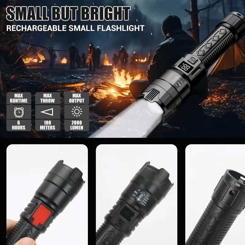 Hochleistungs-LED-Taschenlampe – Outdoor Adventure Camp Bewertung und Preis