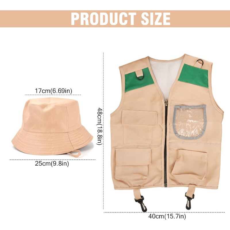 Safari-Kostüm mit Cargo-Weste  – Outdoor Adventure Girl Bewertung und Preis