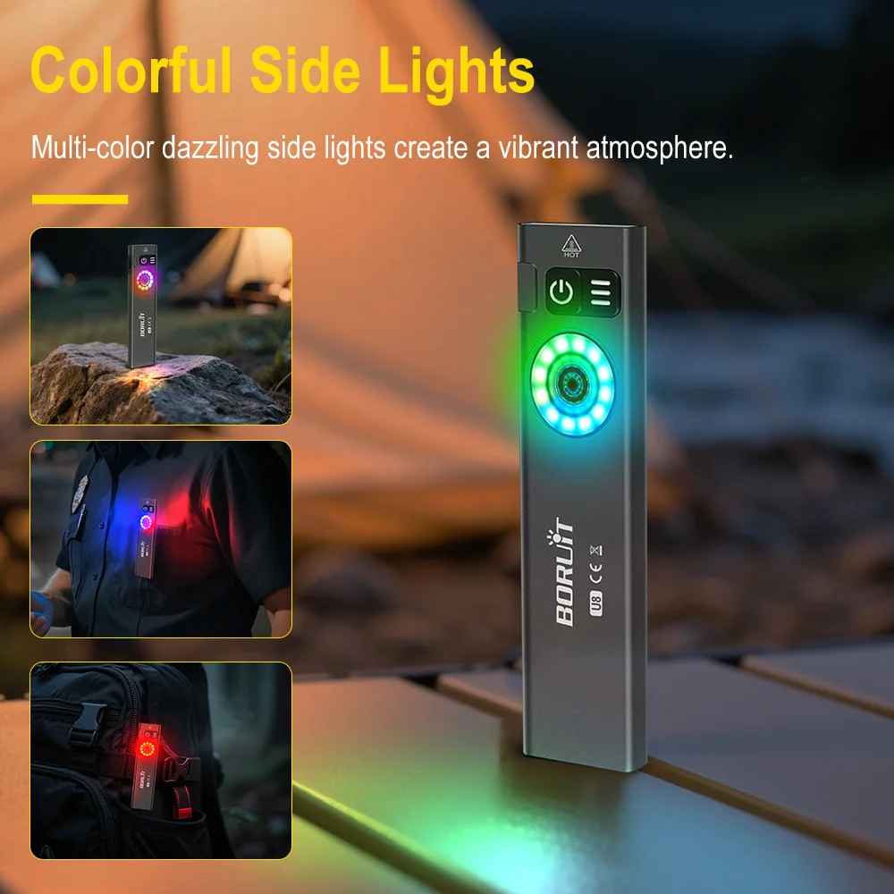 BORUiT U8 650LM EDC LED-Tasche – Outdoor Adventure Camp Bewertung und Preis