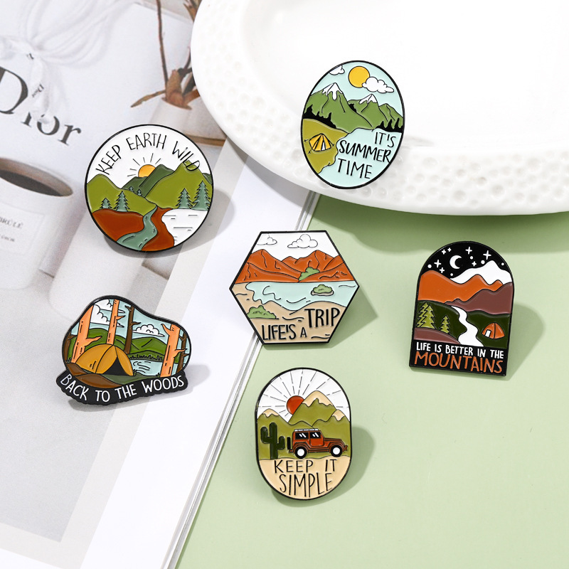 Outdoor-Abenteuer-Emaille-Pins – Outdoor Adventure Friends Bewertung und Preis