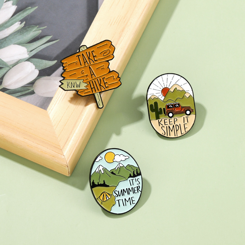 Outdoor-Abenteuer-Emaille-Pins – Outdoor Adventure Friends Bewertung und Preis