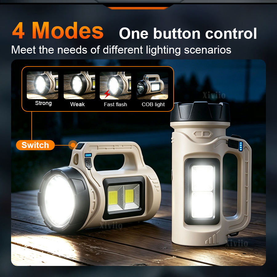 مصباح LED محمول متعدد المشاهد  – Outdoor Adventure Camp Bewertung und Preis