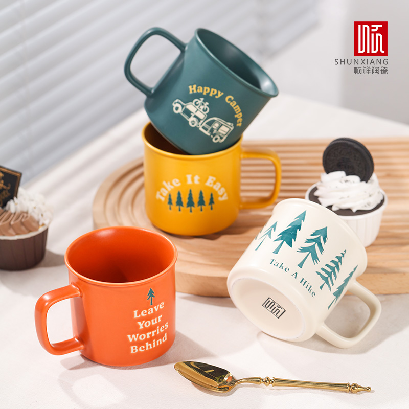 SHUNXIANG Keramiktasse im Camp – Outdoor Adventure Friends Bewertung und Preis