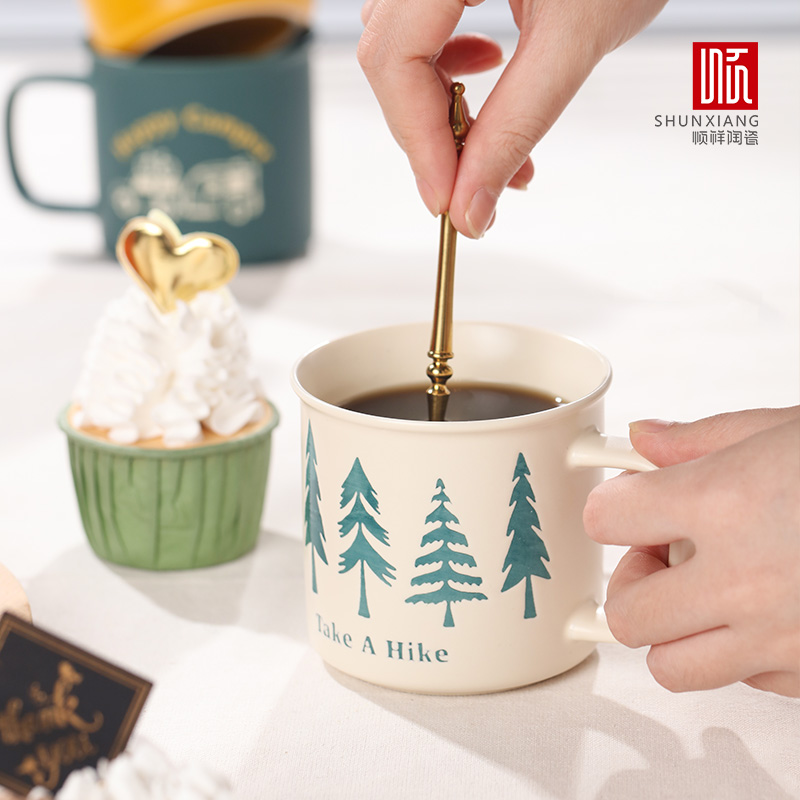 SHUNXIANG Keramiktasse im Camp – Outdoor Adventure Friends Bewertung und Preis
