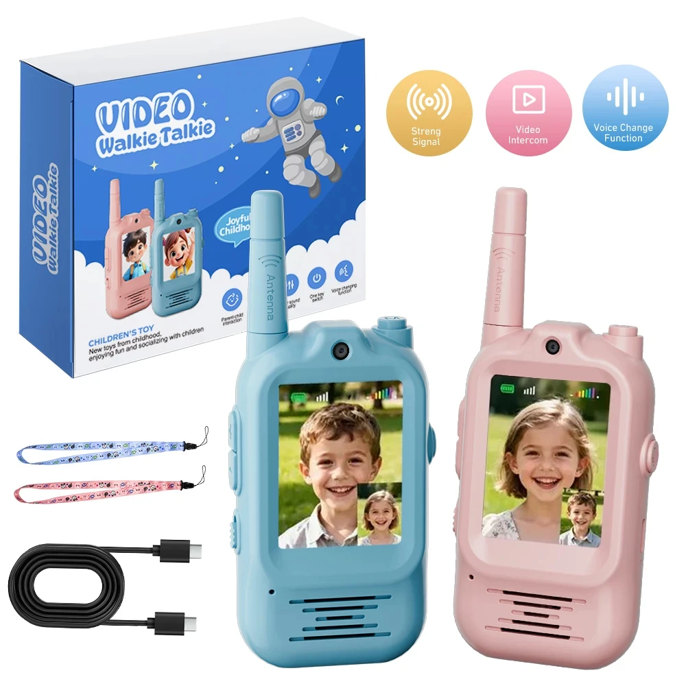 2 Stück Kinder-Video-Walkie-Ta – Outdoor Adventure Toys For Kids Bewertung und Preis