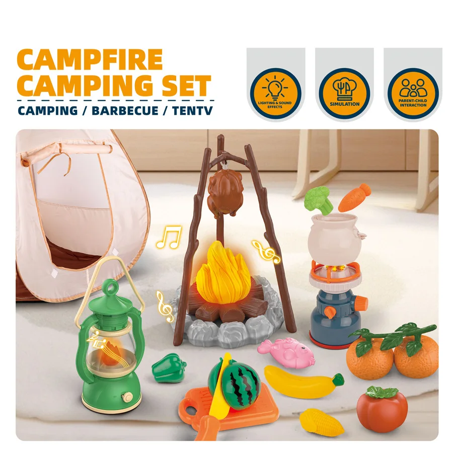 Kinder-Campingzelt-Set mit sim – Outdoor Adventure Toys For Kids Bewertung und Preis