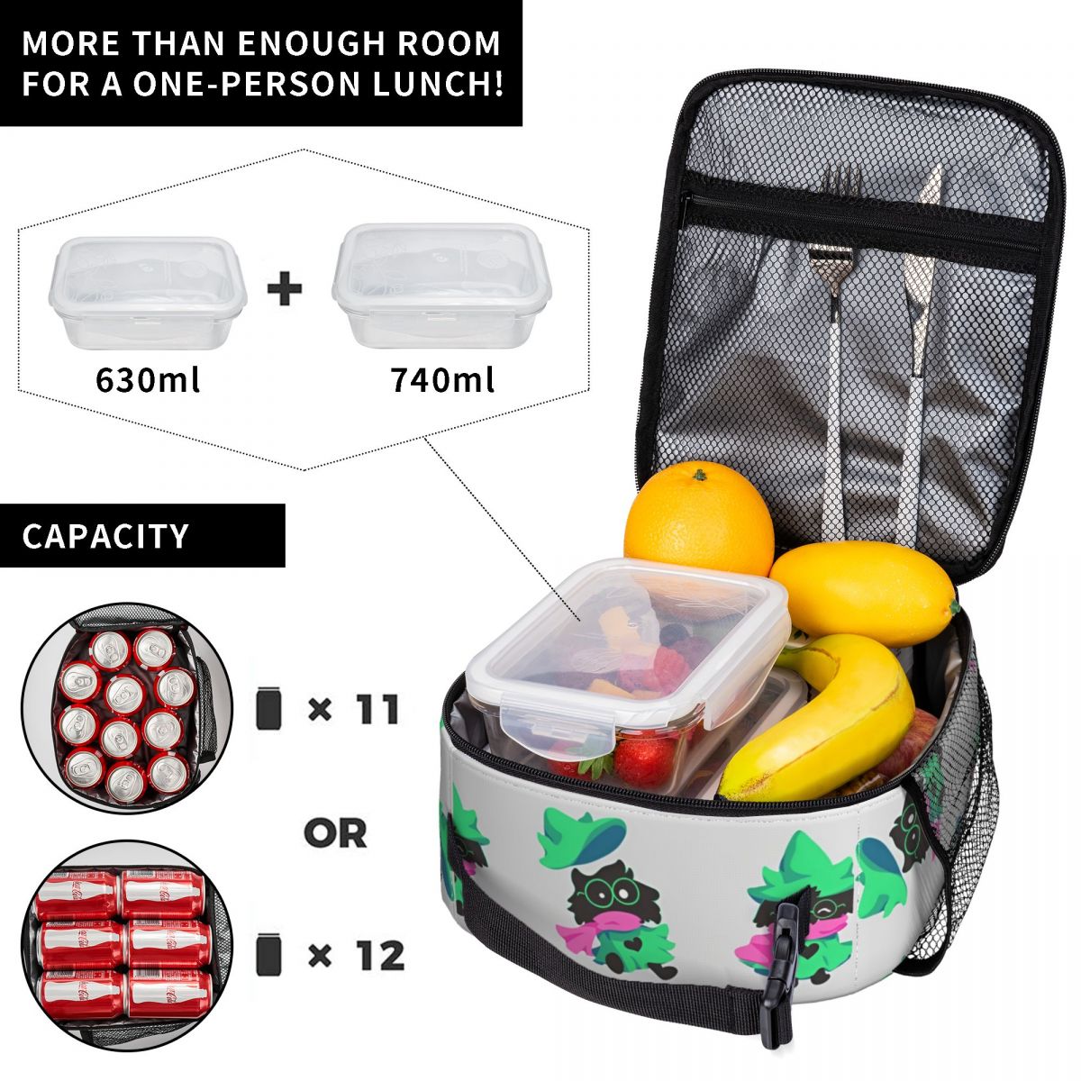 Deltarune Isolierte Lunchtasch – Outdoor Adventure Girl Bewertung und Preis