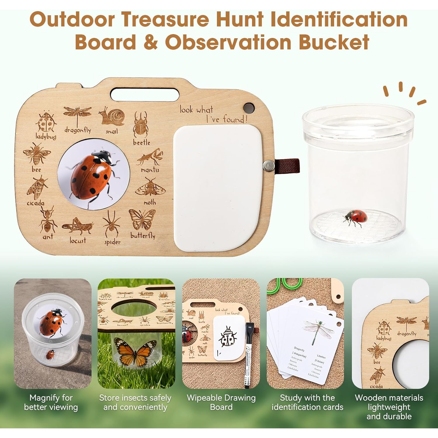 Insektenfänger-Set für Kinder  – Outdoor Adventure Toys For Kids Bewertung und Preis