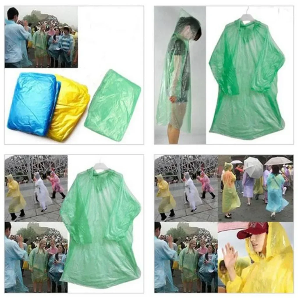 5/10PC Einweg Regenmantel Erwa – Outdoor Adventure Girl Bewertung und Preis