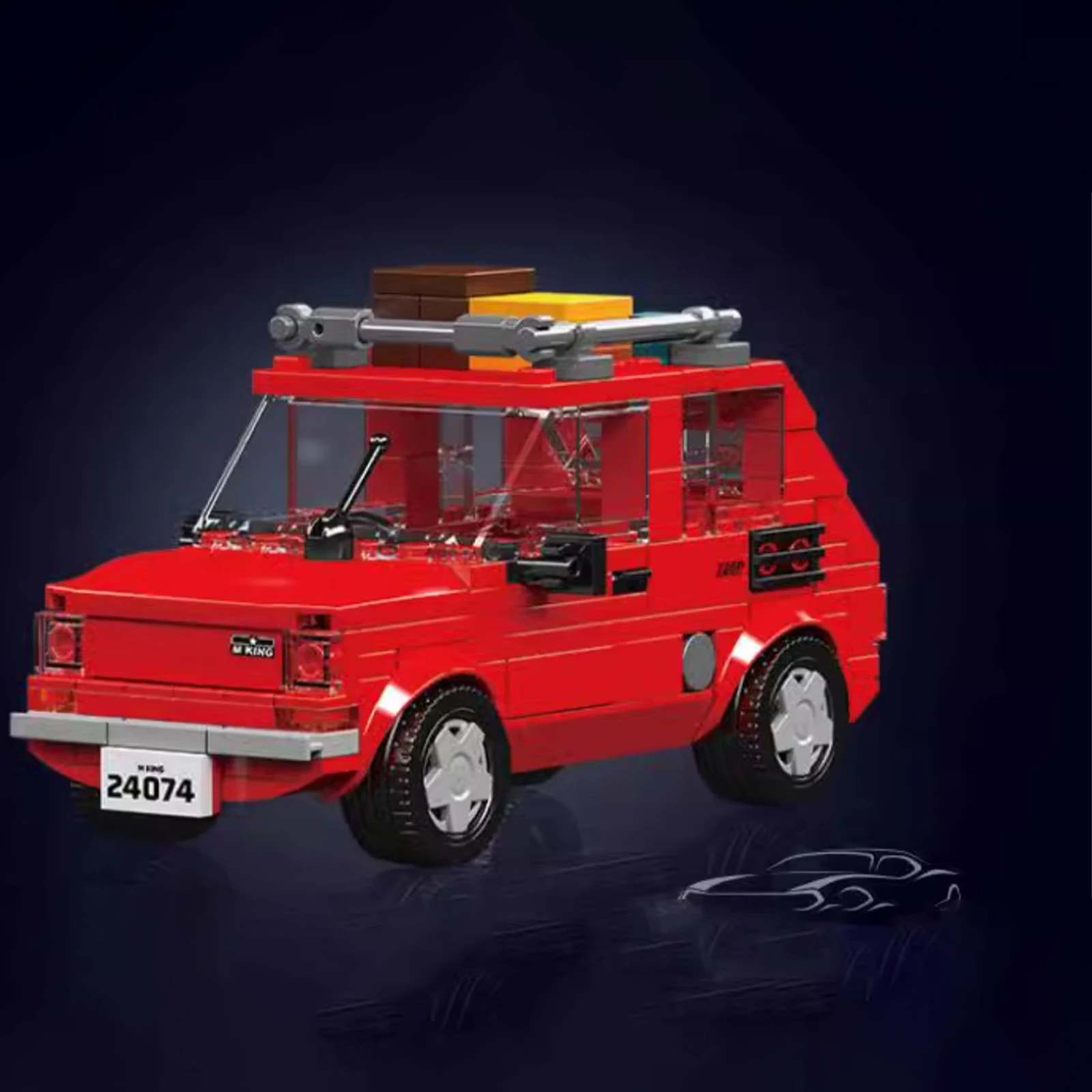 Mould King 24074 No.Fiat 126P  – Outdoor Adventure Toys For Kids Bewertung und Preis